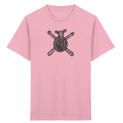 Tapir von oben gezeichnet - Kinder Bio T-Shirt
