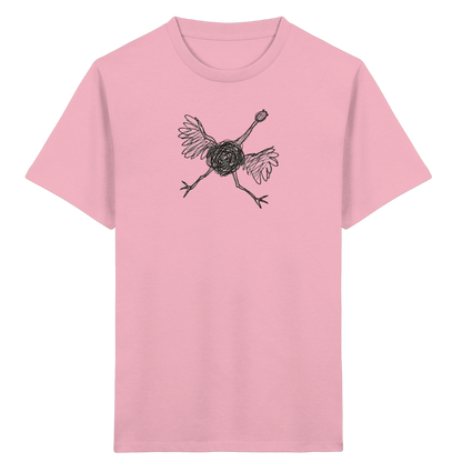 Strauß von oben - Kinder Bio T-Shirt