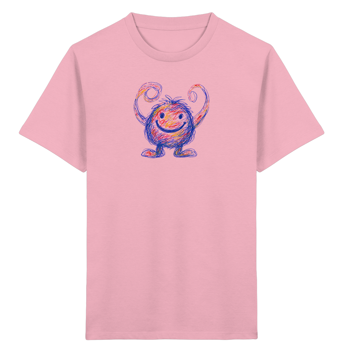 Nudelarme Kritzelmonster Shirt - Kinder Bio T-Shirt