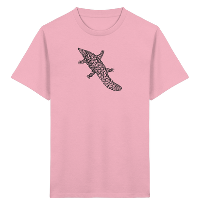 Schuppentier von oben - Kinder Bio T-Shirt
