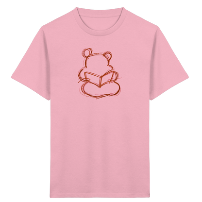 Wackelbär mit offenem Buch - Kinder Bio T-Shirt