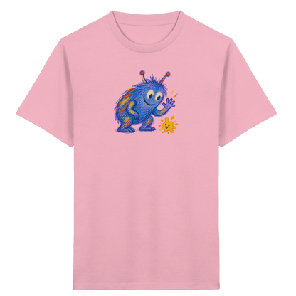 Klecksfreund Monster Kinder T-Shirt - Kinder Bio T-Shirt