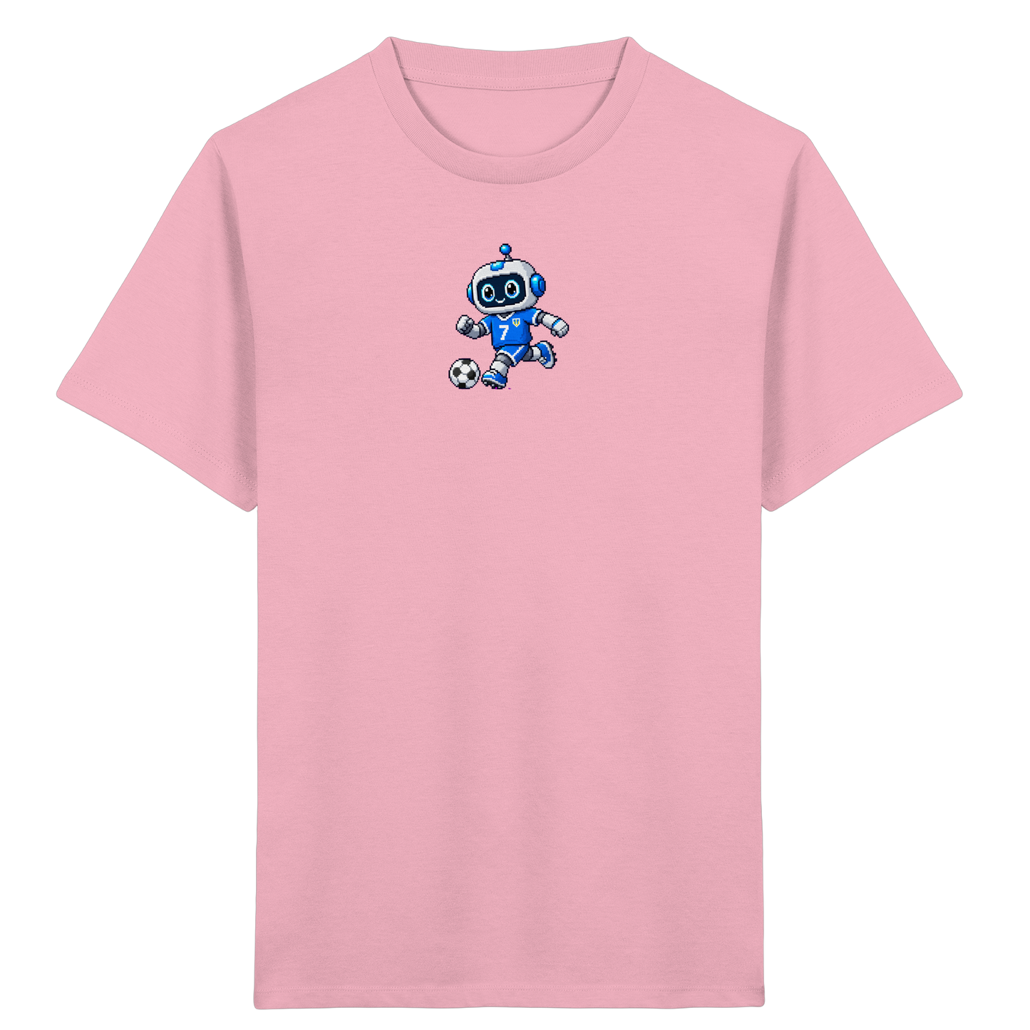 Pixel-Roboter: Retro-Shirt für kleine Technikfans - Kinder T-Shirt