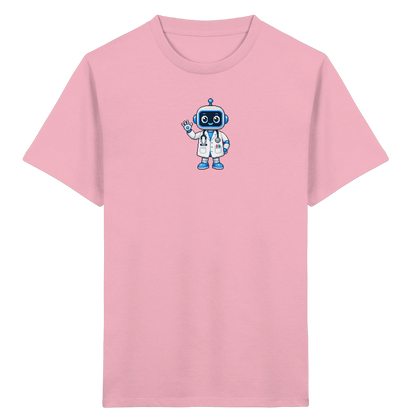 Pixel Roboter T-Shirt: Freundlich und cool - Kinder T-Shirt