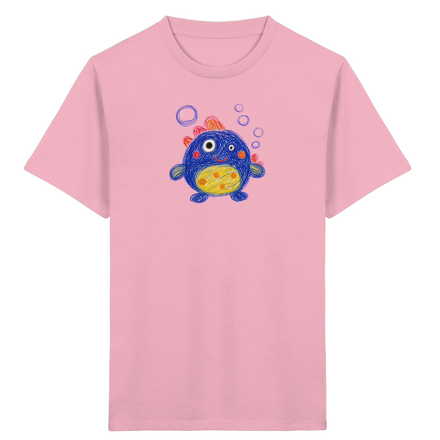 Blubberbauch Unterwasser Monster - Kinder Bio T-Shirt