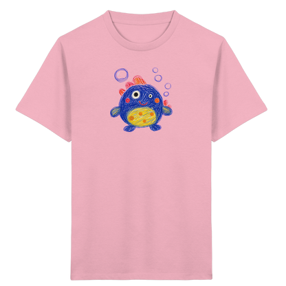 Blubberbauch Unterwasser Monster - Kinder Bio T-Shirt