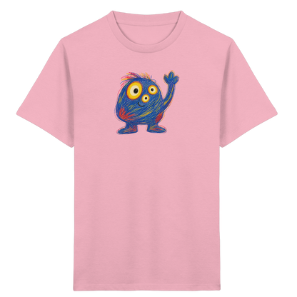 Dreiäuglein winkt fröhlich - Kinder Bio T-Shirt