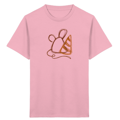 Krakelmaus mit großer Schultüte - Kinder Bio T-Shirt