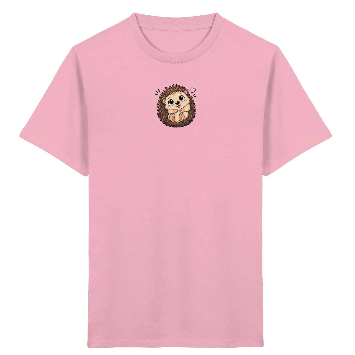 Niedlicher Igel: Fröhliches Kinder T-Shirt - Kinder Bio T-Shirt