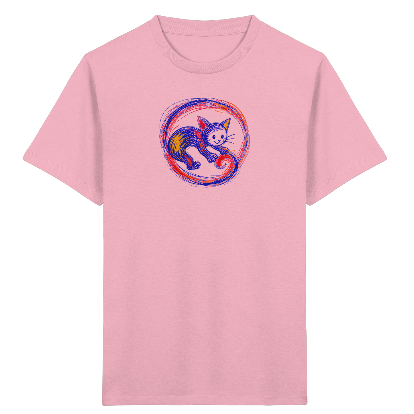 Kringelschwanz Monster Kinder T-Shirt - Kinder Bio T-Shirt