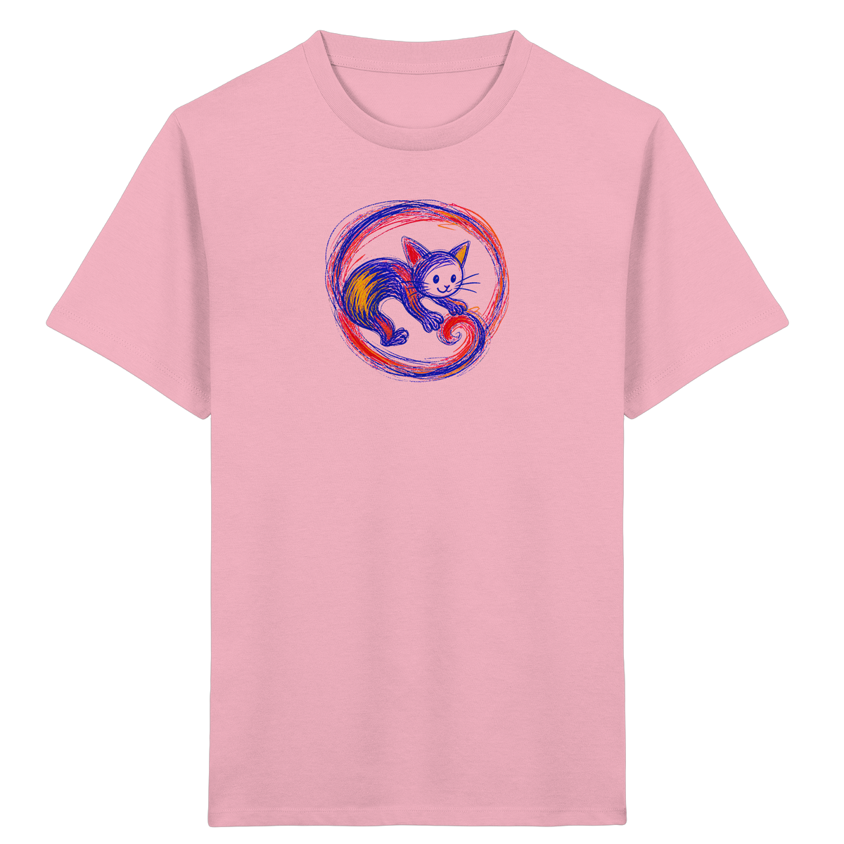Kringelschwanz Monster Kinder T-Shirt - Kinder Bio T-Shirt