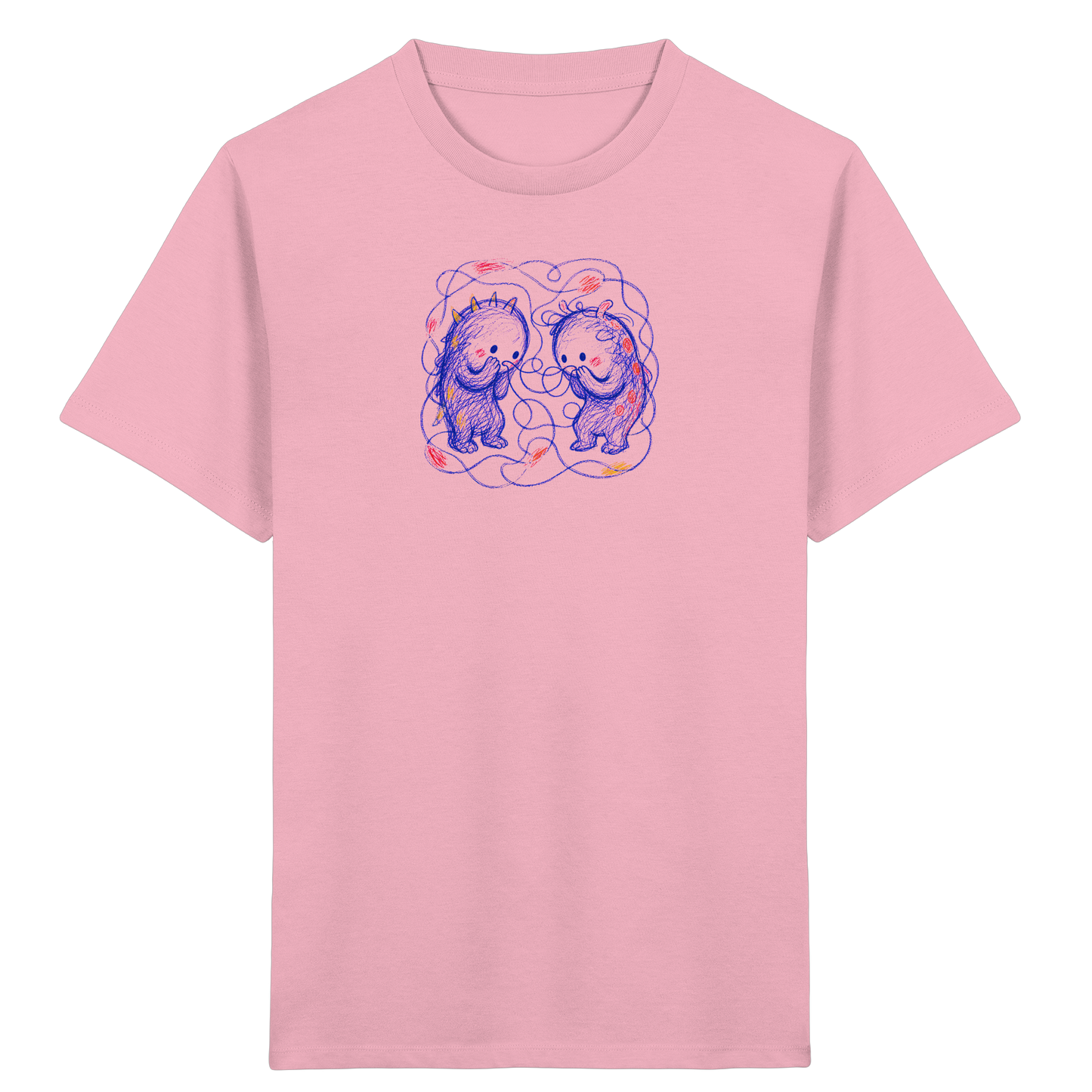 Leiseflüsterer Monster Kinder Shirt - Kinder Bio T-Shirt