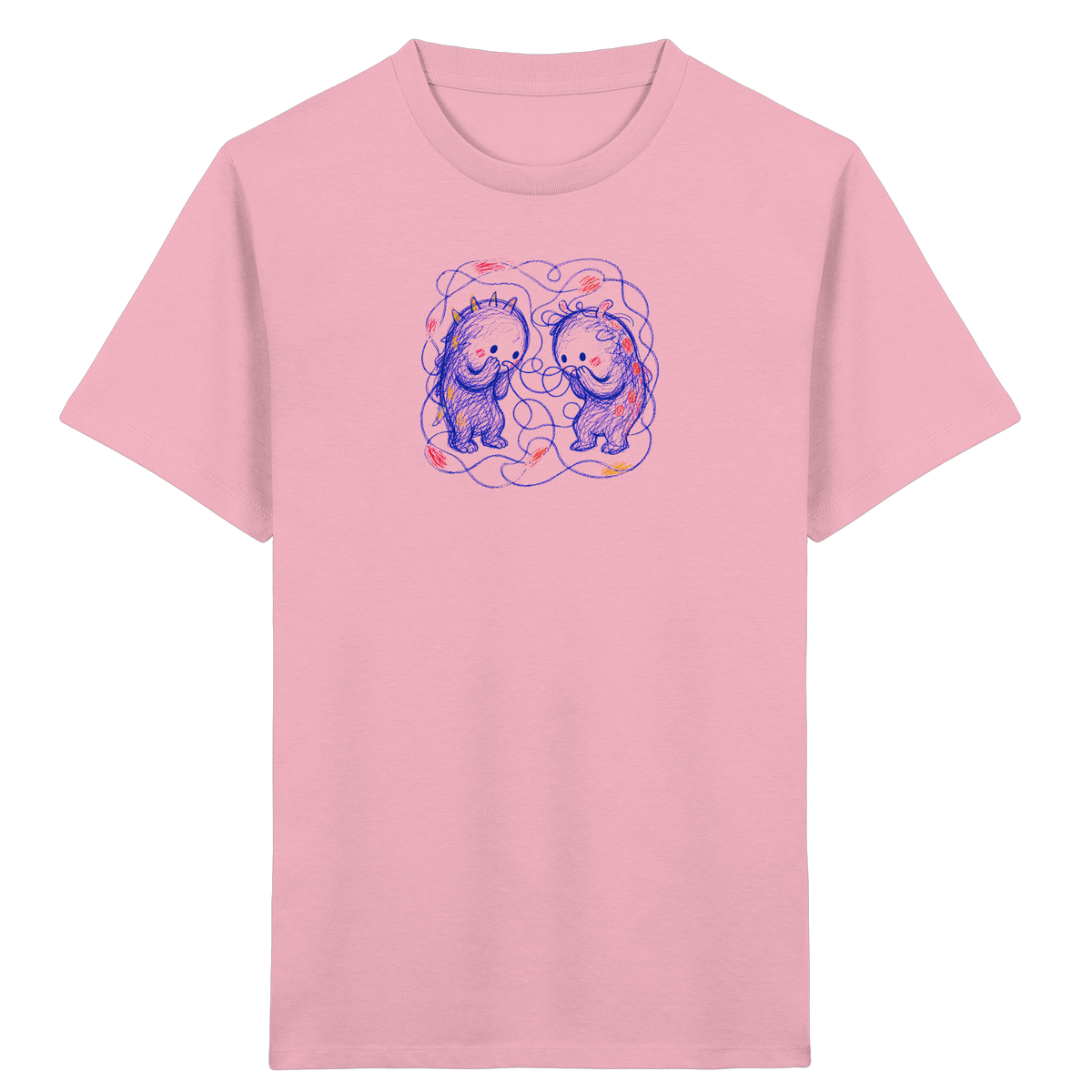 Leiseflüsterer Monster Kinder Shirt - Kinder Bio T-Shirt