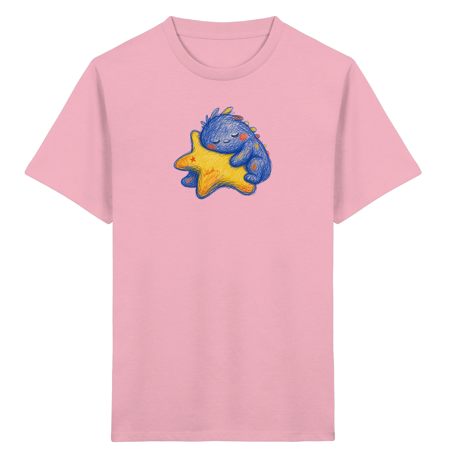 Sternenschläfer Monster mit Stern - Kinder Bio T-Shirt