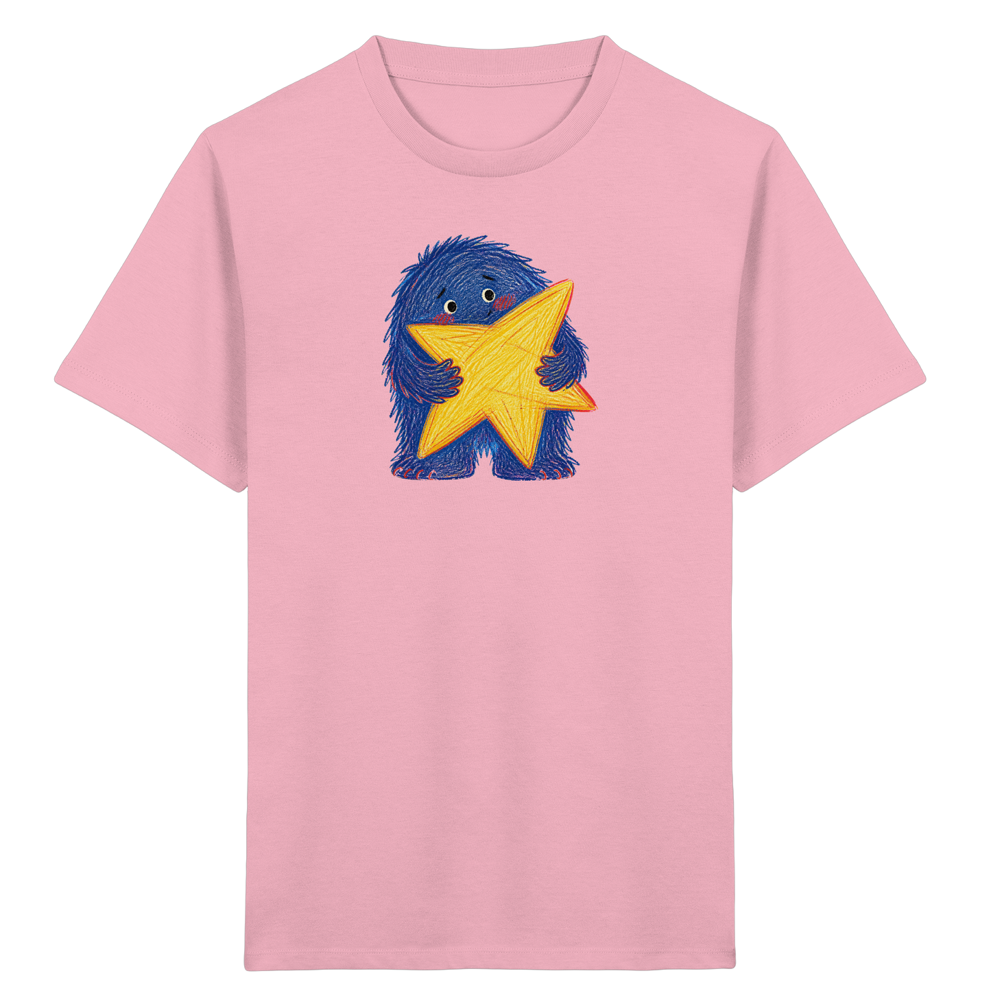 Sternensammler Monster Kinder Shirt - Kinder Bio T-Shirt