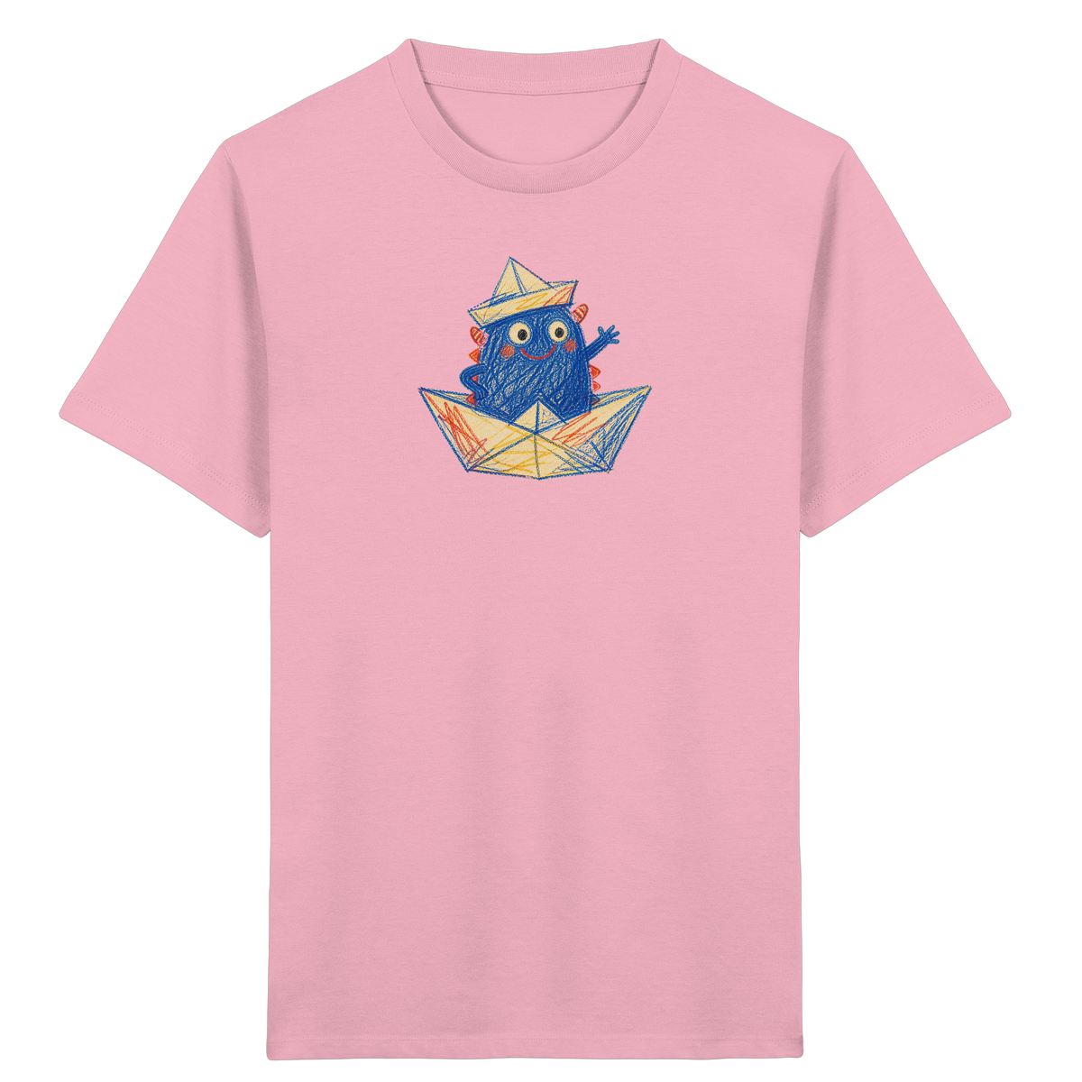 Kleiner Kapitän Monster - Kinder Bio T-Shirt