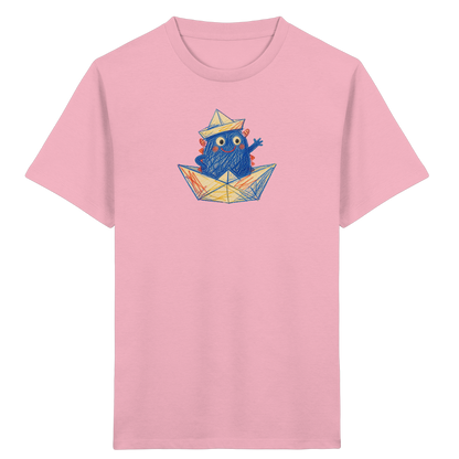 Kleiner Kapitän Monster - Kinder Bio T-Shirt
