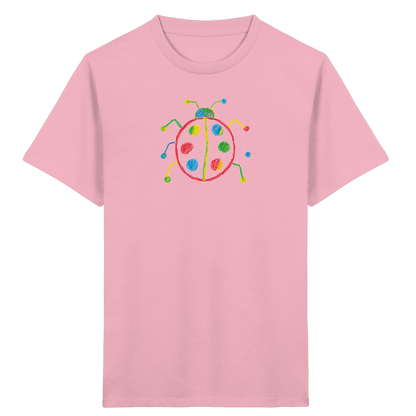 Farbpunkt Marienkäfer Kinder Shirt - Kinder Bio T-Shirt