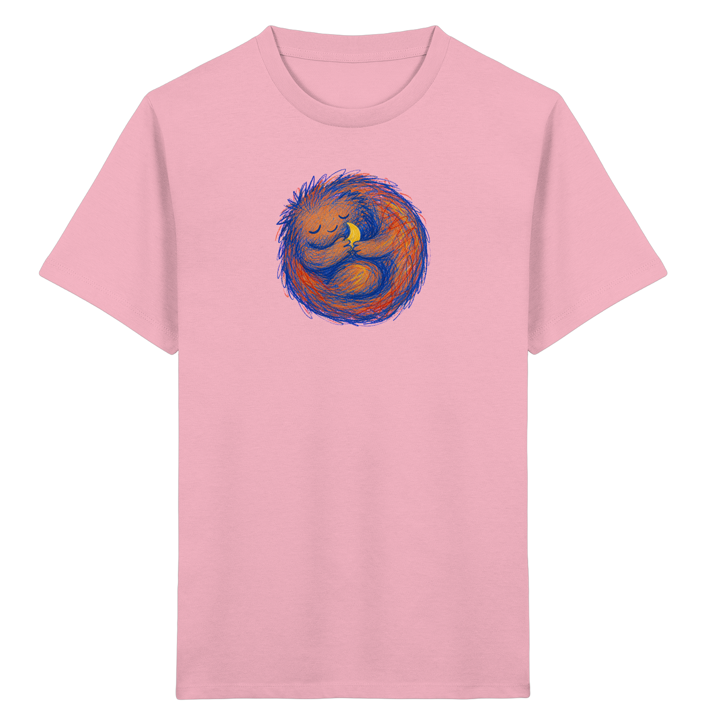 Schlafzottel mit kleinem Mond - Kinder Bio T-Shirt
