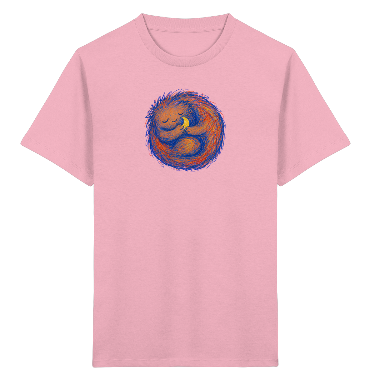 Schlafzottel mit kleinem Mond - Kinder Bio T-Shirt