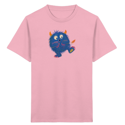 Kitzelzottel lacht im Federkitzel - Kinder Bio T-Shirt