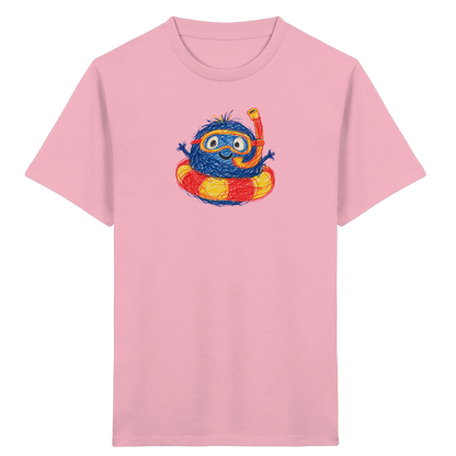 Schnorchelmumpf im Schwimmring - Kinder Bio T-Shirt