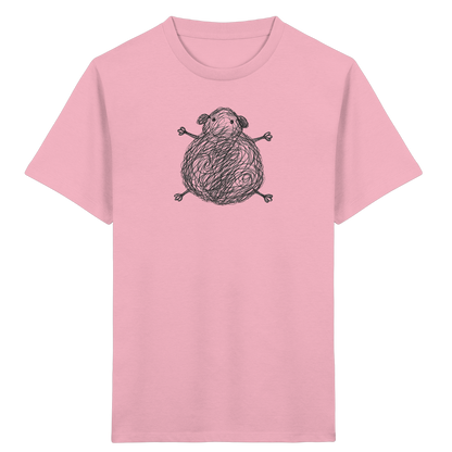 Meerschweinchen von oben - Kinder Bio T-Shirt