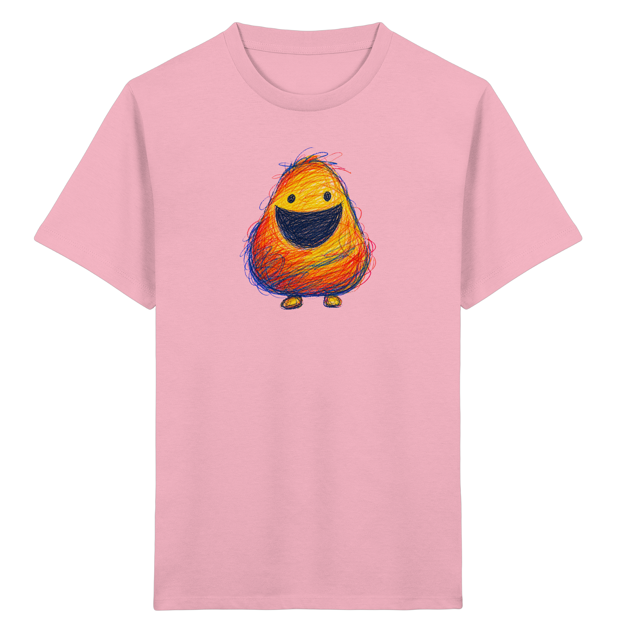 Zahnloses Grinsen Monster Kinder T-Shirt