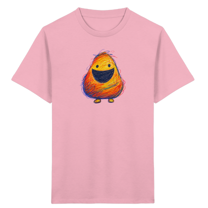Zahnloses Grinsen Monster Shirt - Kinder Bio T-Shirt