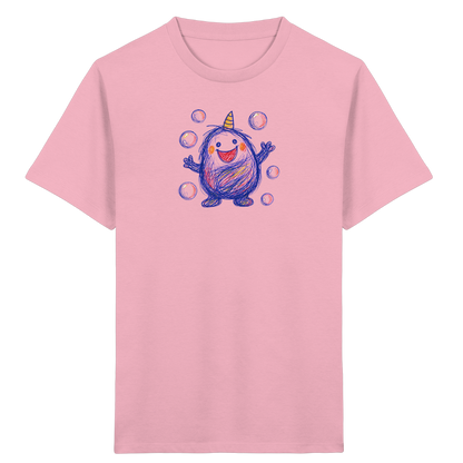 Seifenblasenmumpf mit Horn - Kinder Bio T-Shirt