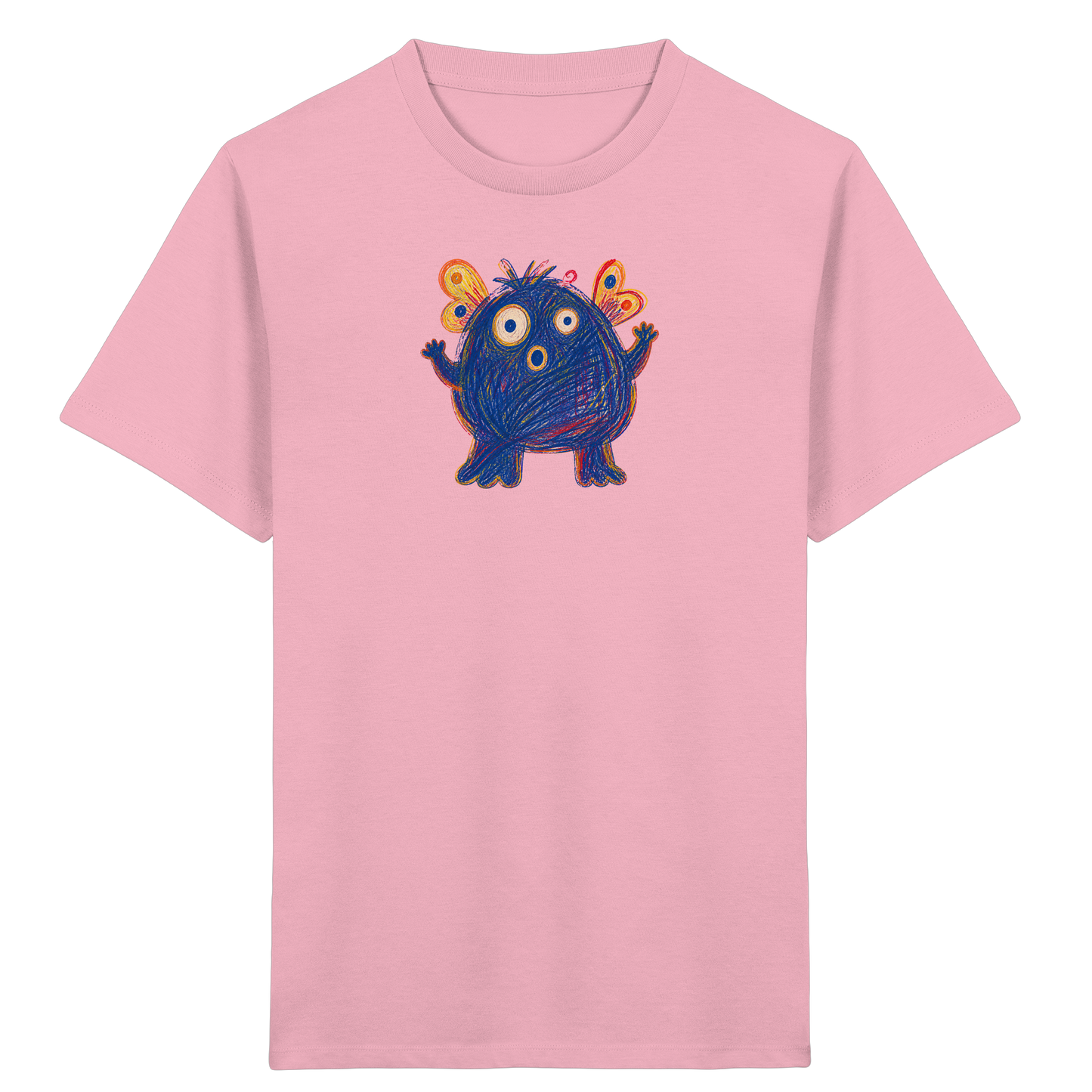 Flatterflauschi mit kleinen Flügeln - Kinder Bio T-Shirt