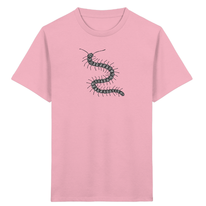 Tausendfüßer von oben - Kinder Bio T-Shirt