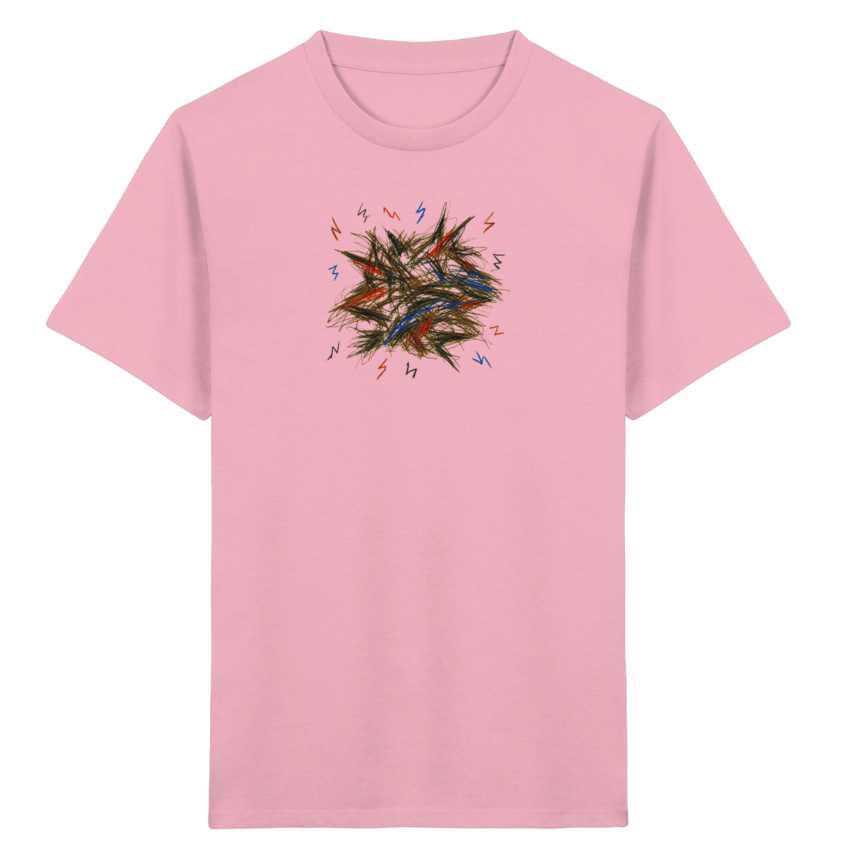 Wildes Energie T-Shirt mit Blitzen - Kinder Bio T-Shirt