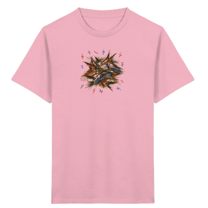 Wildes Energie T-Shirt mit Blitzen - Kinder Bio T-Shirt