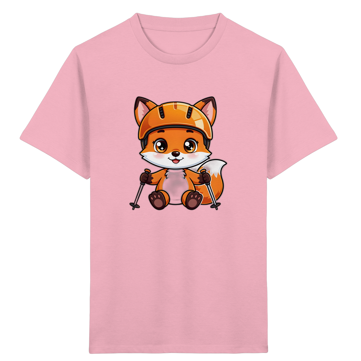 Fuchs-Ski-Abenteuer: Dein Winter-T-Shirt