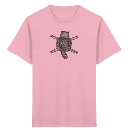 Murmeltier von oben - Kinder Bio T-Shirt