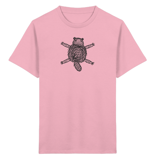 Murmeltier von oben - Kinder Bio T-Shirt