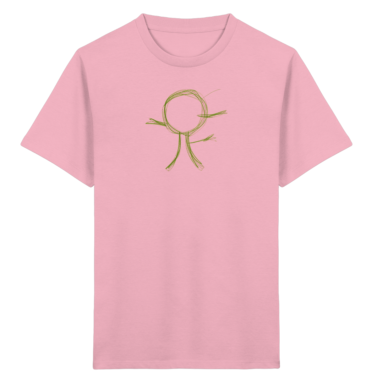 Apfelgrüner Wackelbaum für Kinder - Kinder Bio T-Shirt