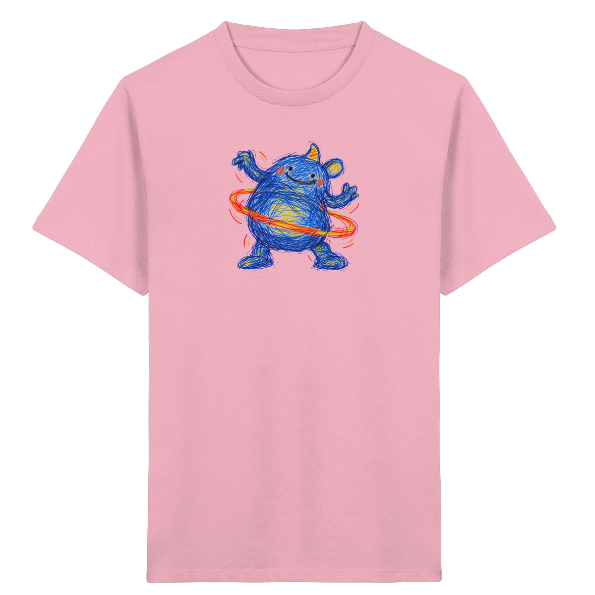 Reifenwirbler Kritzelmonster Shirt - Kinder Bio T-Shirt