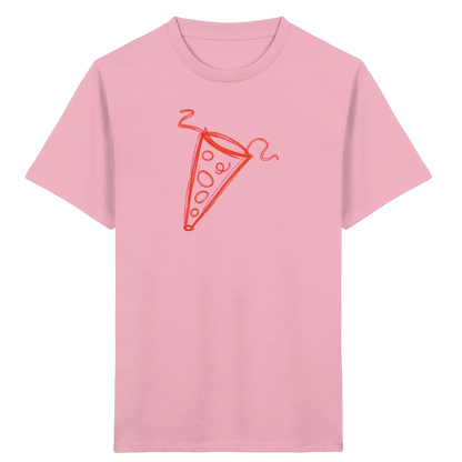 Orange Kringel Schultüte Shirt - Kinder Bio T-Shirt