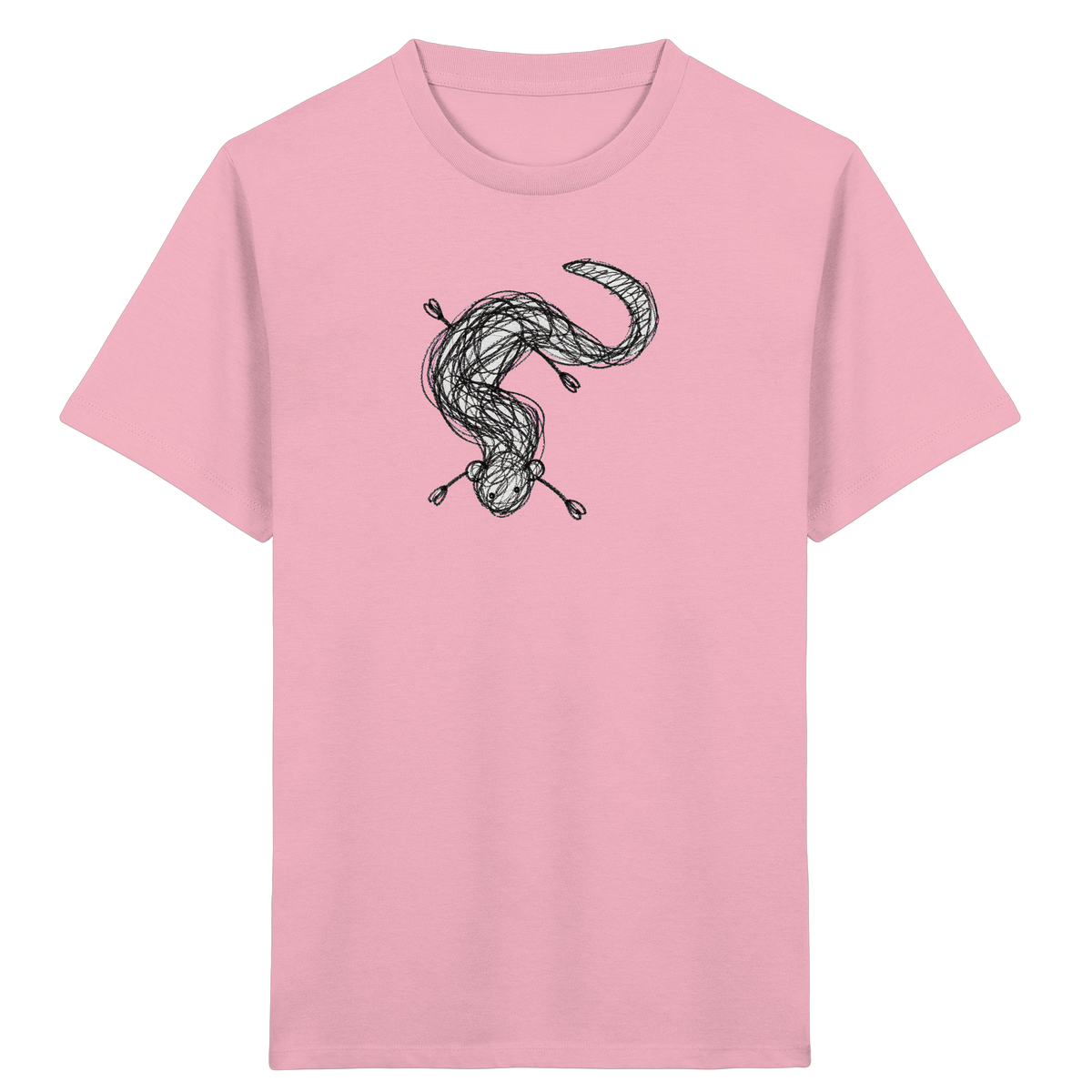 Frettchen von oben Kinder-Shirt - Kinder Bio T-Shirt