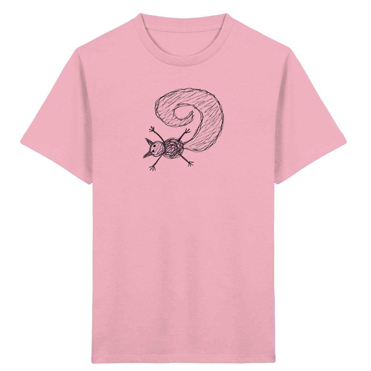 Eichhörnchen von oben Shirt - Kinder Bio T-Shirt