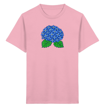 Kritzel Hortensie Kinder Shirt - Kinder Bio T-Shirt