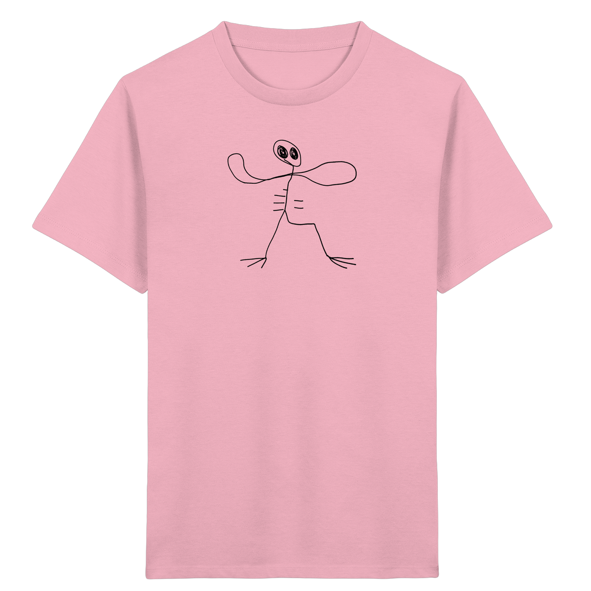 Tropfenkopf mit Stelzenbeinen - Kinder Bio T-Shirt