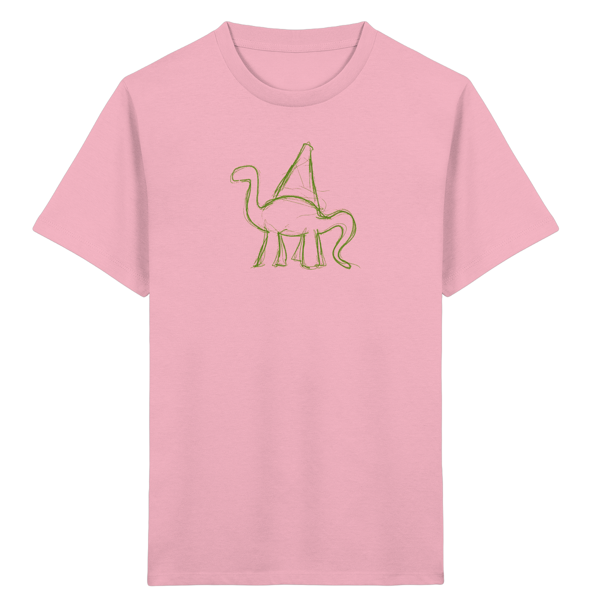 Krakeldino mit Schultüte - Kinder Bio T-Shirt