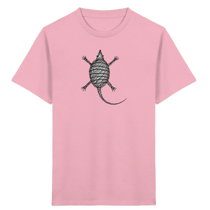Gürteltier von oben - Kinder Bio T-Shirt