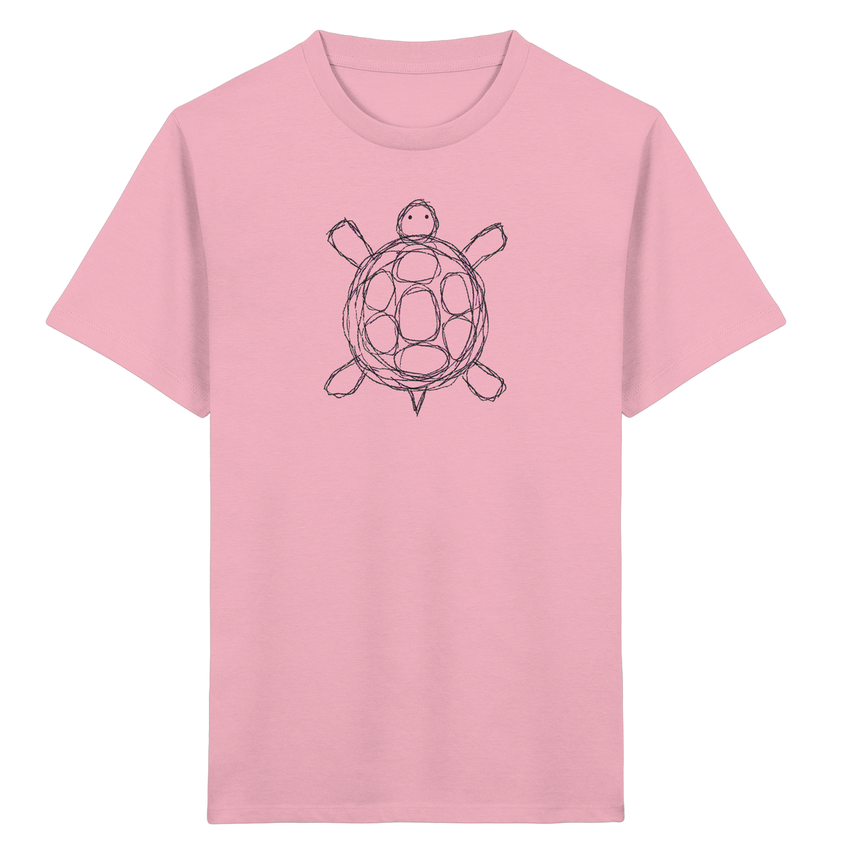 Schildkröte von oben - Kinder Bio T-Shirt