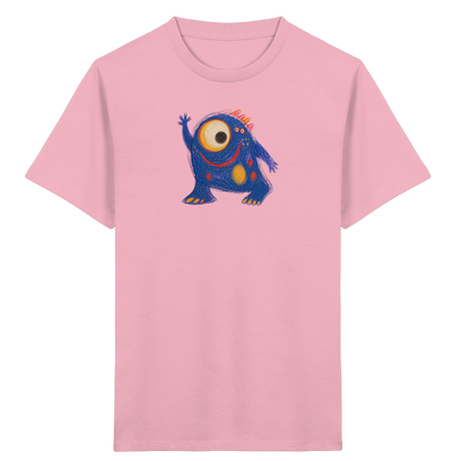 Kullerauge Kritzelmonster Kinder Shirt - Kinder Bio T-Shirt