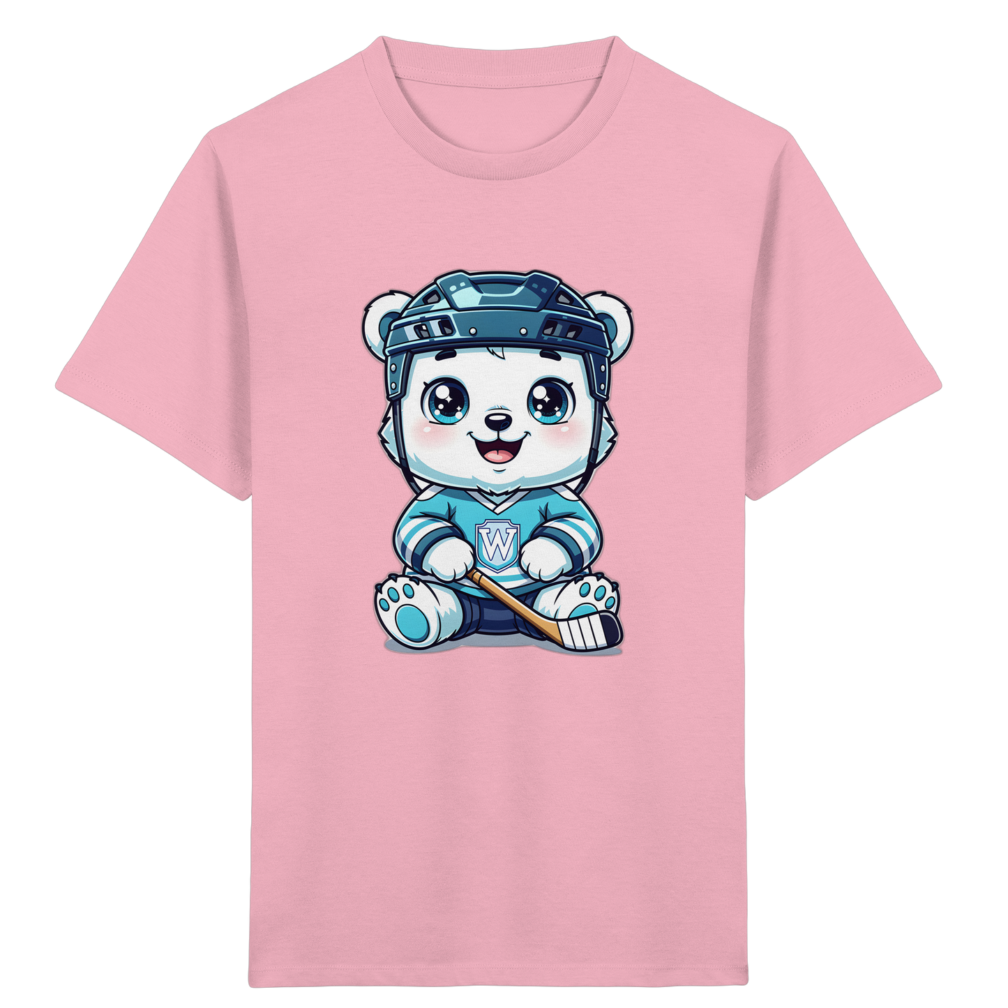 Eisbär Eishockey T-Shirt für Kinder