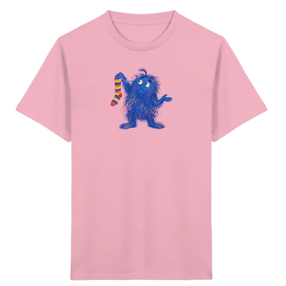 Sockensucher Monster Kinder T-Shirt - Kinder Bio T-Shirt